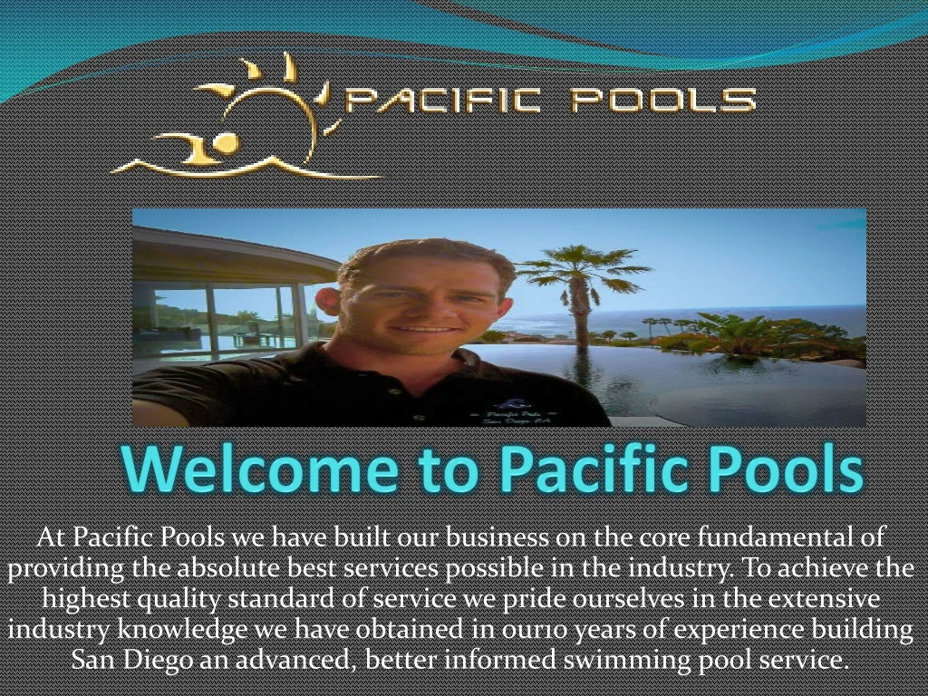 welcome to pacific pools
