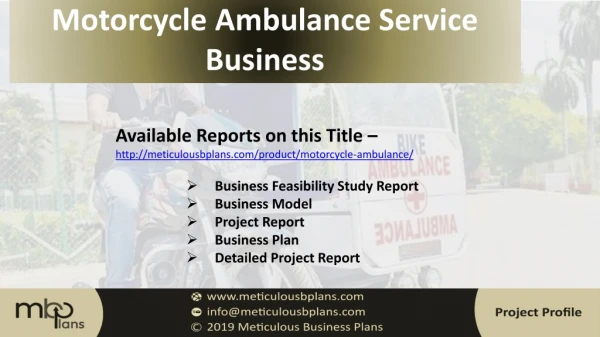 Motorcycle Ambulance Services