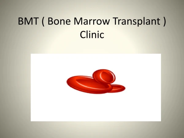 Best Hospitals for Aplastic Anemia In Delhi NCR | BMT Clinic