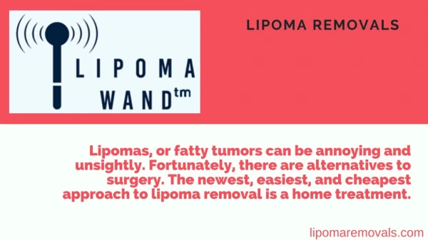 Lipoma Treatment | Lipoma Wand