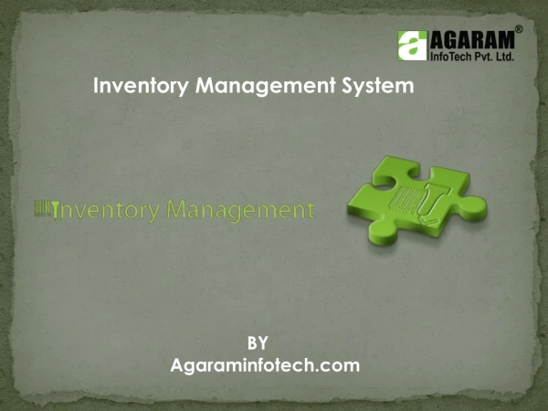 Features of Inventory Management System