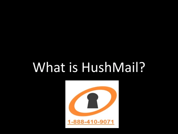 Hushmail Customer Support 1-888-410-9071