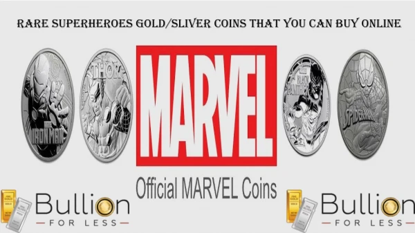 Top 10 Superheroes Coins