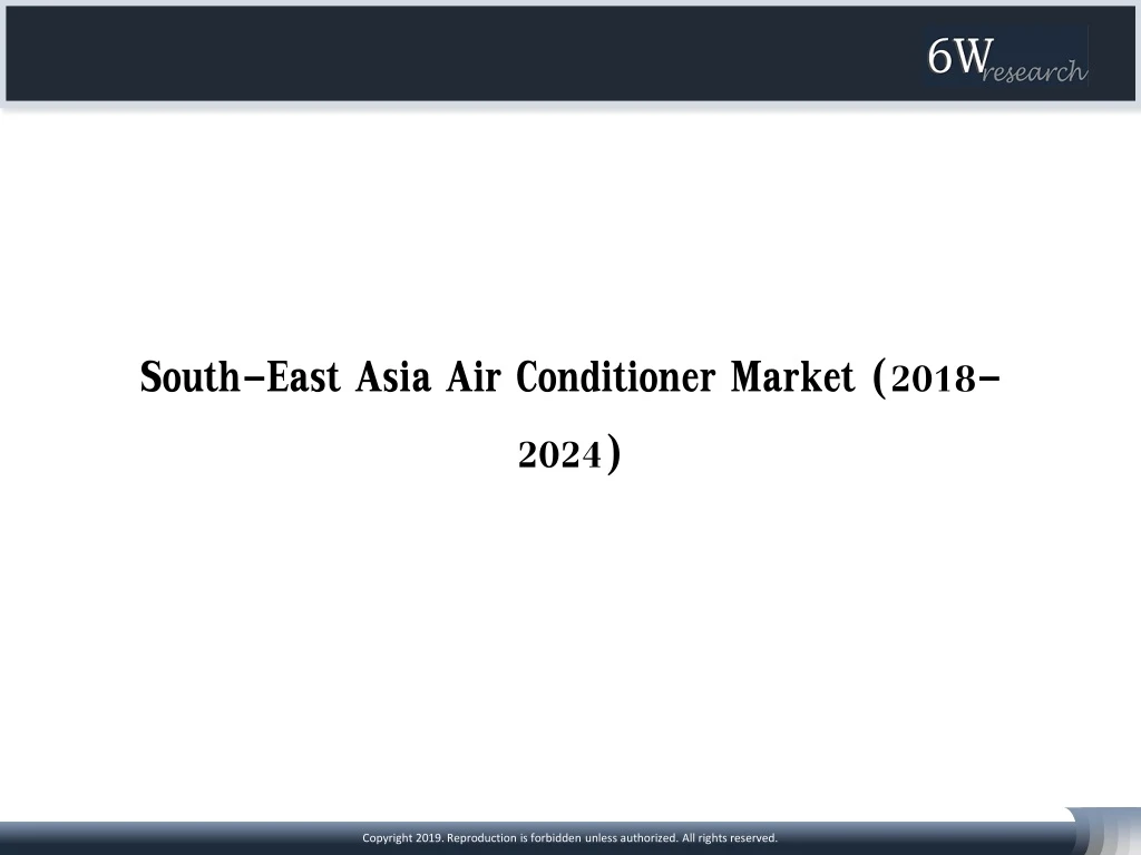 south east asia air conditioner market 2018 2024