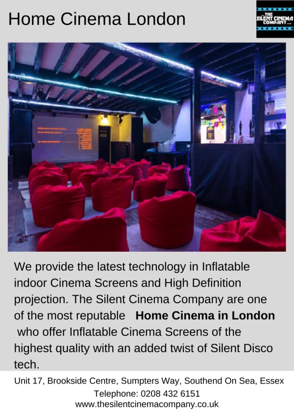 home cinema london