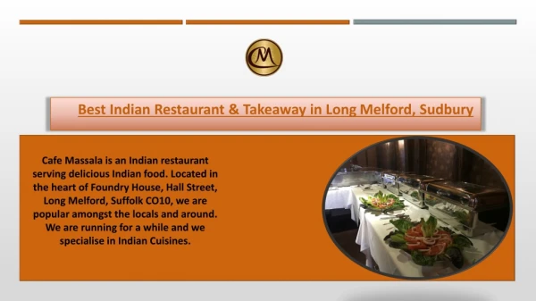 Cafe Massala - Best Indian Restaurant & Takeaway in Long Melford, Sudbury