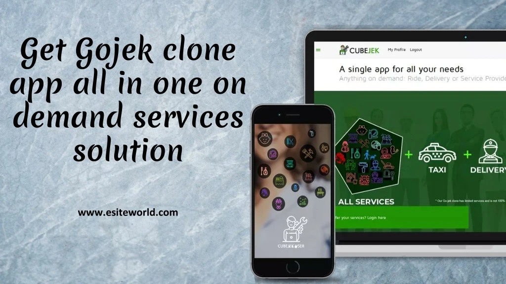 g et gojek clone app all in one on demand