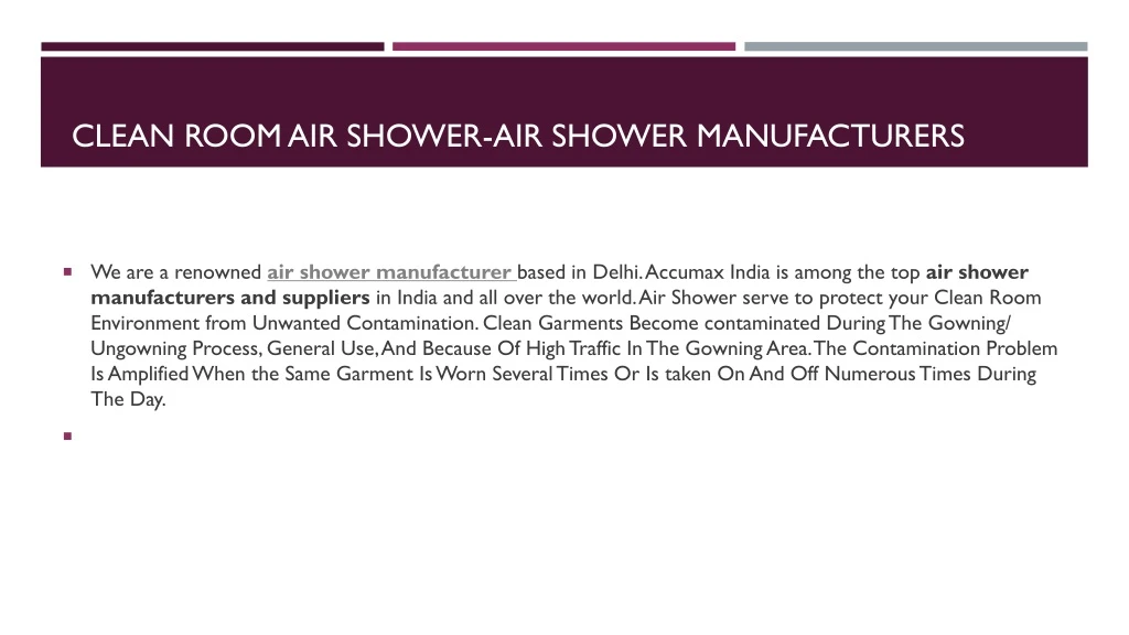 clean room air shower air shower manufacturers