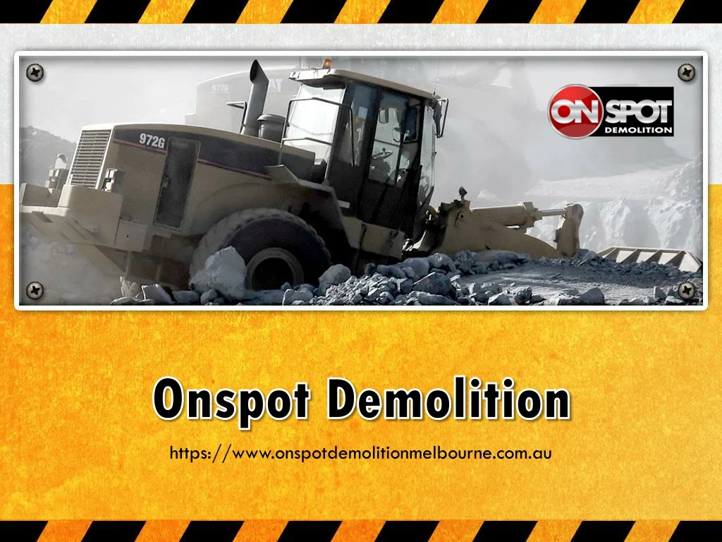 onspot demolition