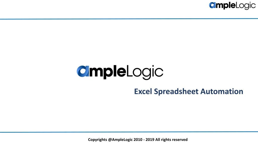 excel spreadsheet automation