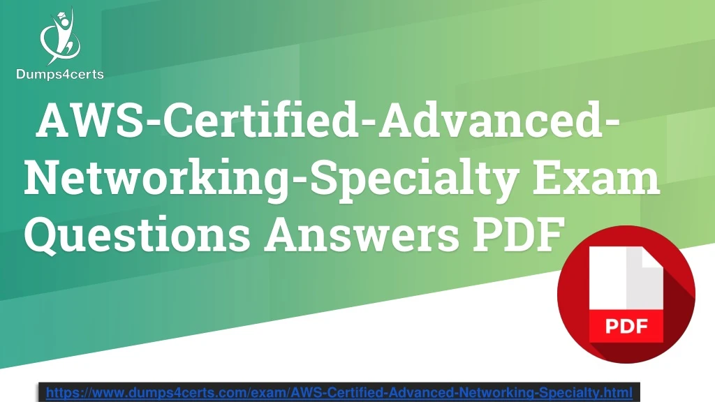 aws certified advanced networking specialty exam questions answers pdf
