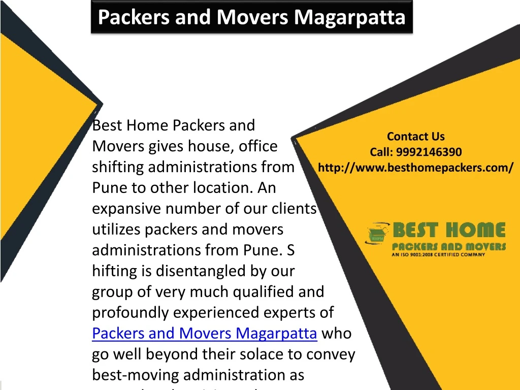 packers and movers magarpatta