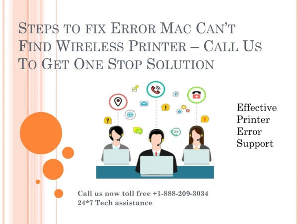 Sterps to fix error Mac Printer Is not Connected | Solve Mac Can't Find Wireless Printer