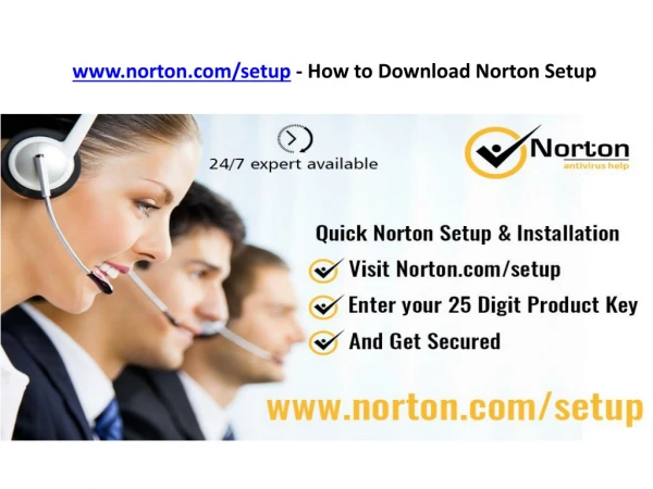 www.norton.com/setup - How to Download Norton Setup