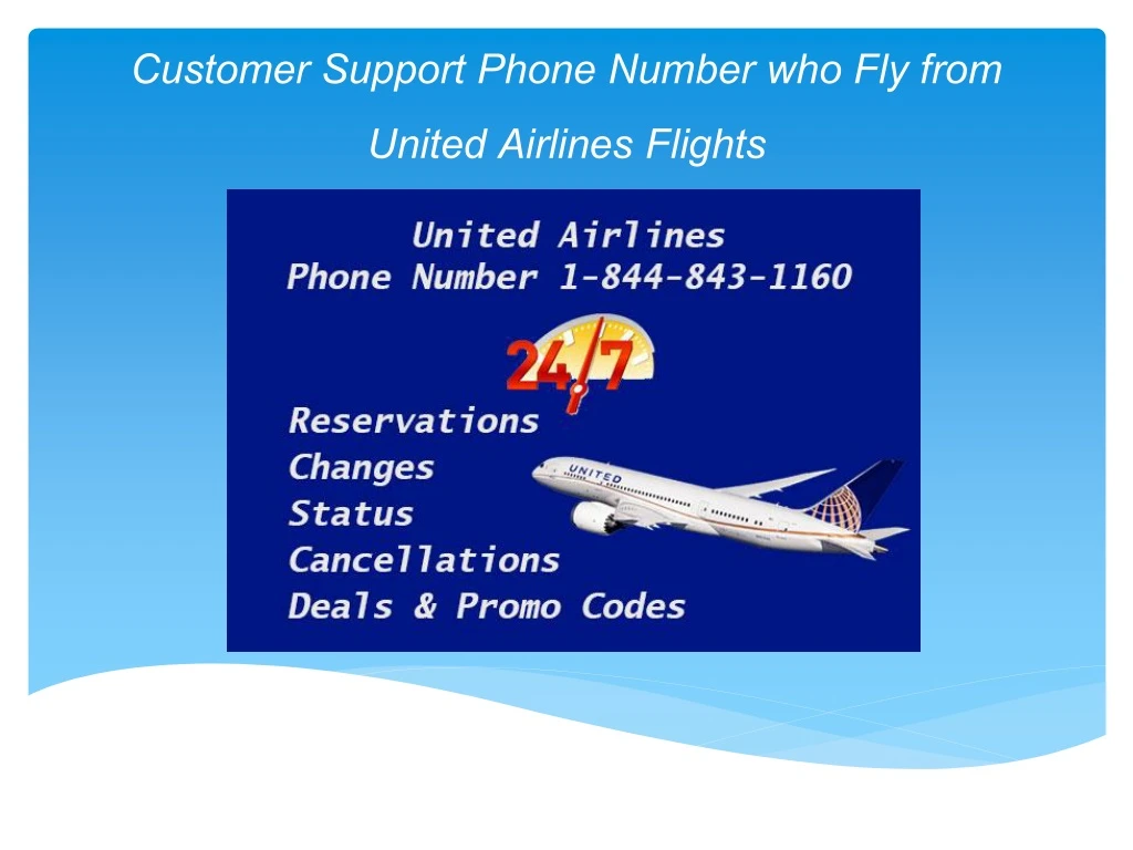 customer support phone number who fly from united airlines flights