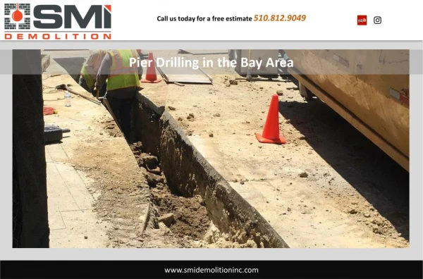 Pier Drilling in the Bay Area