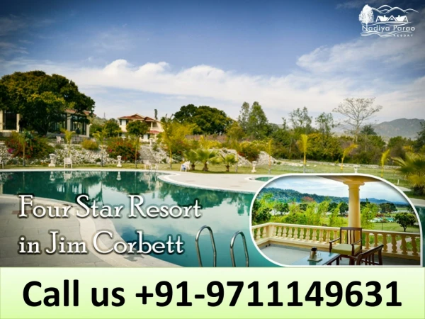 4-star resort in Jim Corbett