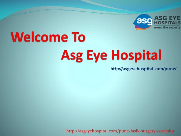Best Lasik surgery in pune |lasik surgery cost in pune – Asg Eye Hospital