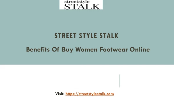 Benefits Of Buy Women Footwear Online