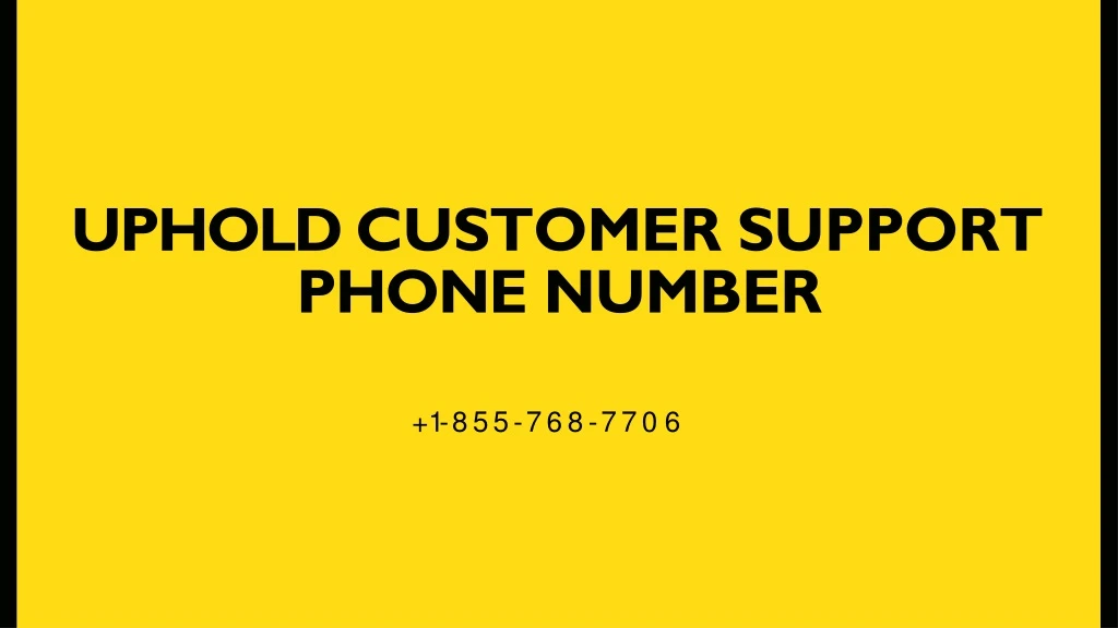 uphold customer support phone number