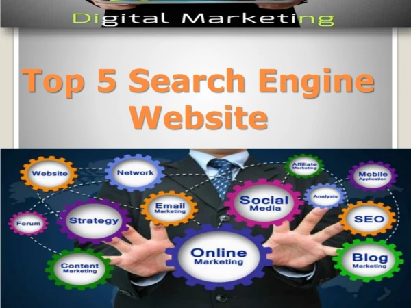 Top 5 Search Engine Website.