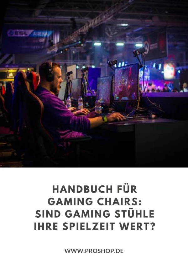 Handbuch für Gaming Chairs: Sind Gaming Stühle Ihre Spielzeit wert?