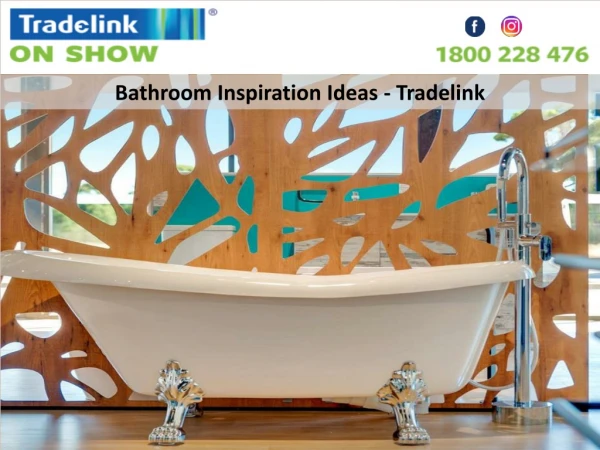 Bathroom Inspiration Ideas – Tradelink