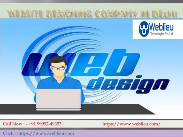 Web Designing and Development Company Delhi
