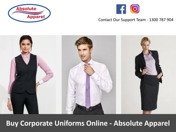 Buy Corporate Uniforms Online - Absolute Apparel