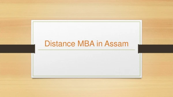Distance MBA in Assam | Distance Education Courses - MIT School of Distance Education