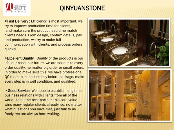 Buy Online Designable Stone Sinks -Qinyuan