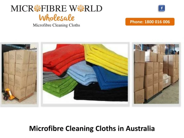 Microfibre Cleaning Cloths in Australia