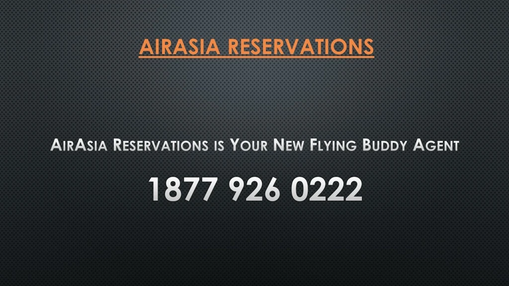 airasia reservations