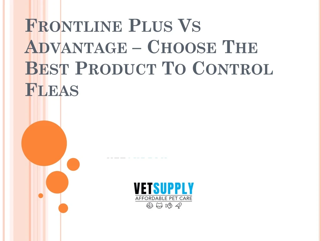 frontline plus vs advantage choose the best product to control fleas
