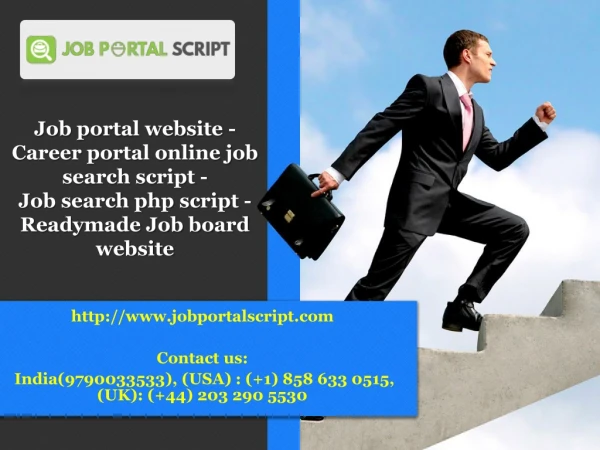 Career portal online job search script