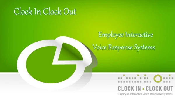 EVV Systems - Clock In Clock Out