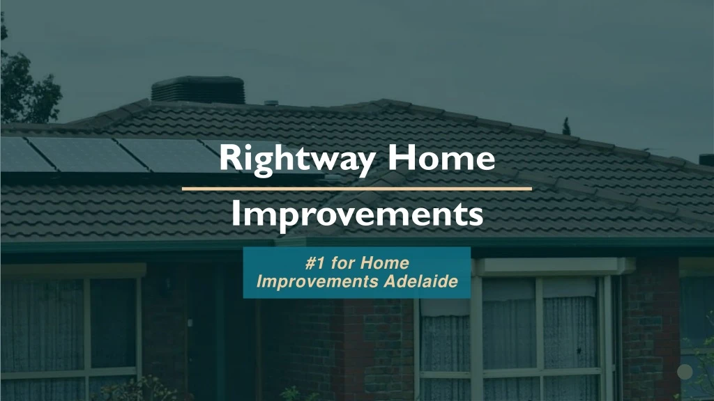 rightway home improvements
