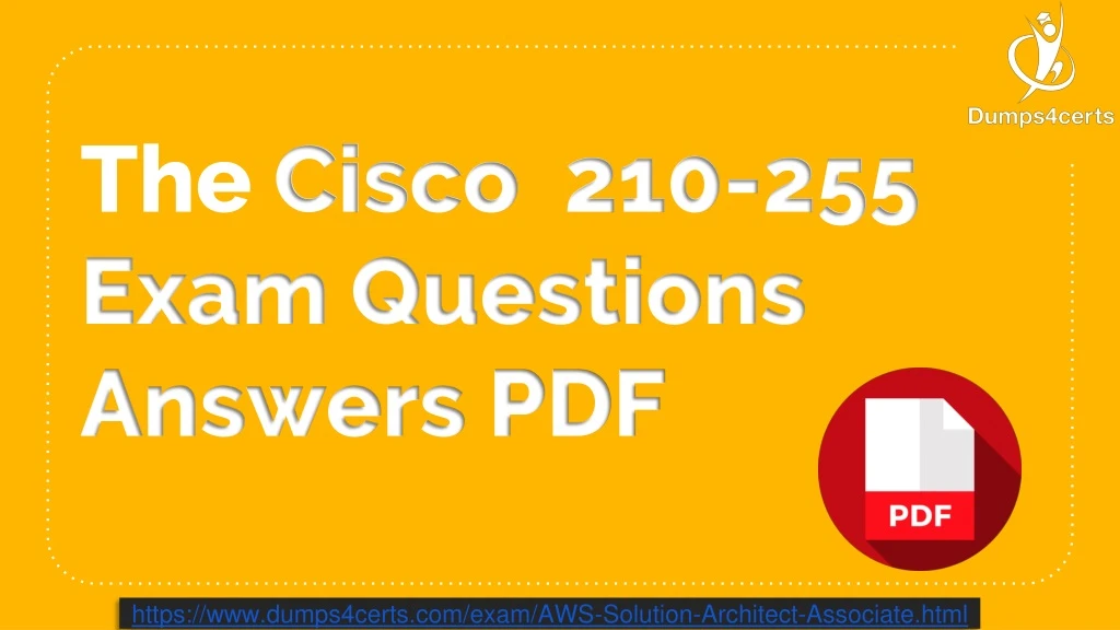 the cisco 210 255 exam questions answers pdf