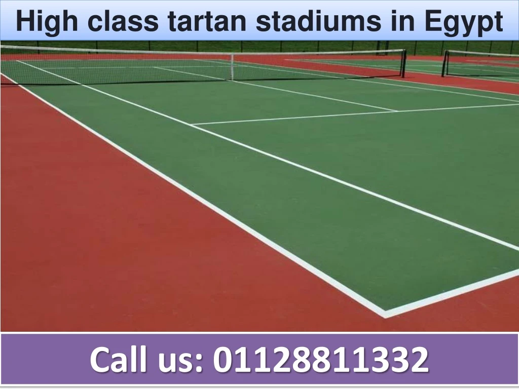 high class tartan stadiums in egypt