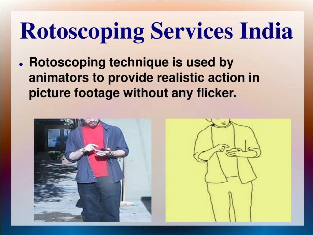 rotoscoping services india