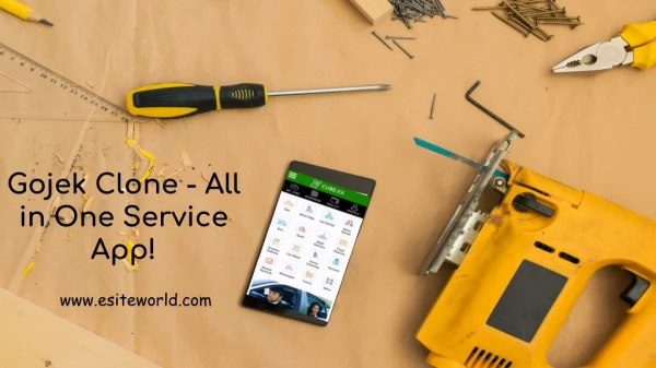 Gojek Clone - All in One Service App!