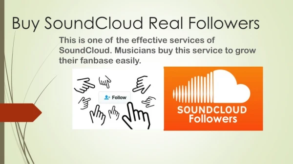 Buy SoundCloud Real Followers [10% Off]