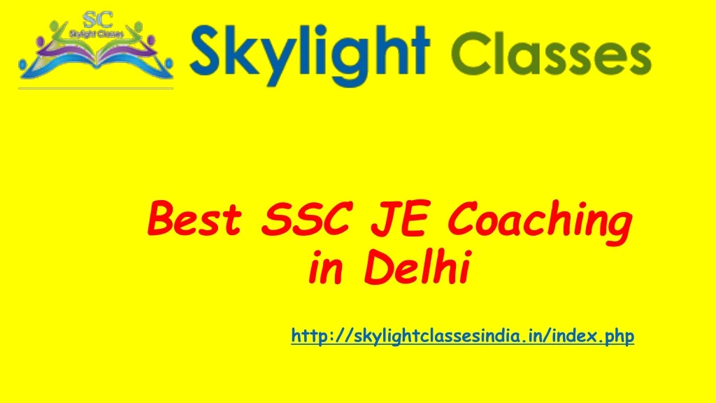 best ssc je coaching in delhi