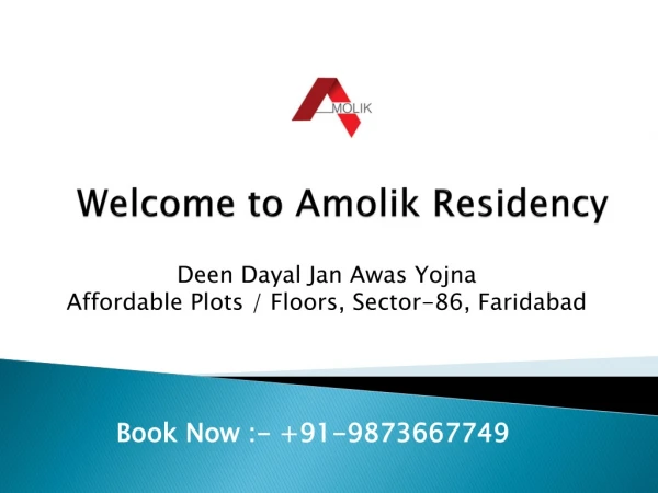 Amolik Residency