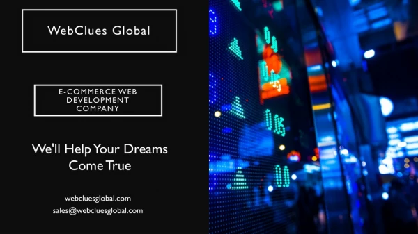 Web & App Development Company | WebClues Global