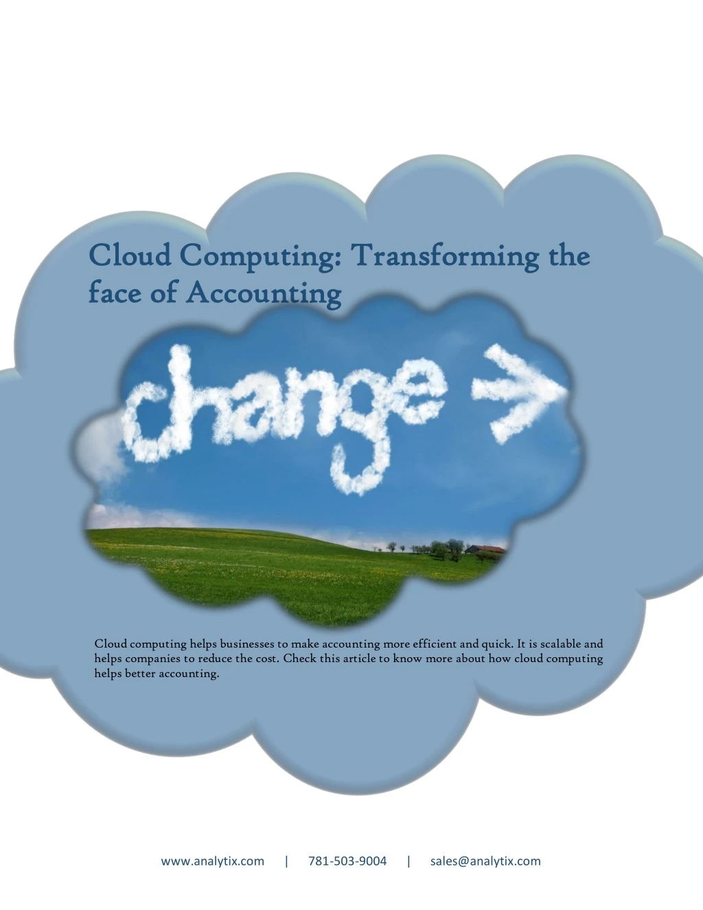 cloud computing transforming the cloud computing
