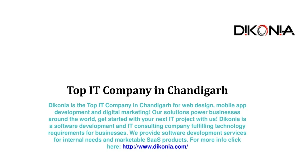 top it company in chandigarh