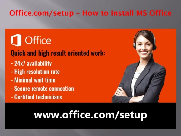office.com/setup - How to Install MS office