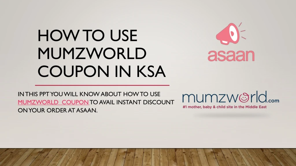how to use mumzworld coupon in ksa