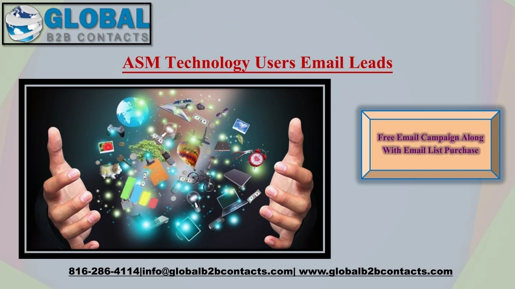 asm technology users email leads